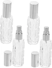 HOMOBABE 4pcs Refillable Spray Bottle Glass Cocktail Atomizer Fine for Absinthe for Home Bars Professional Bartenders Each