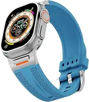 TOPBD Sports Strap Suitable For Apple Watch S10 46mm 49 Ultra S10 42MM 45 44 40 38mm Elastic Silicone Strap Suitable For IWatch 10/9/8/7/SE/6/4/5/3 Watchbands