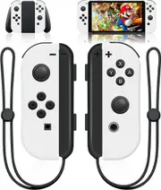 Joy Con Controller Compatible with Switch,Wireless Replacement for Switch Joycon,Left and Right Switch Controllers Support Dual Vibration/Wake-Up Function/Motion Control