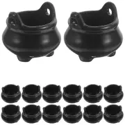 24pcs Halloween Micro Landscape Cauldron Craft Small Cauldron