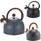 For Induction Cooker Water Kettle Whistling Kettle Teapot for Trips Teakettle