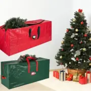 Christmas Tree Storage Bag 1.5-2.7M Holiday Decoration Zip Oxford Heavy Duty