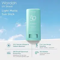 在飛比找蝦皮購物優惠-Wardah UV Shield spf 50 淺啞光防曬棒