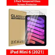 3-Pack Tempered Glass Screen Protector For iPad Mini 6th Gen 2021 8.3 inch