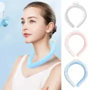 Neck Cooler Tube Wearable Cooling Neck Wraps Hands Free Cold Gel Ice Pack NEW