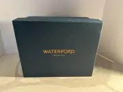 Waterford Crystal For LPGA Set Of 2 ELEGANCE Stemless Wine Glasses VERRE NIB