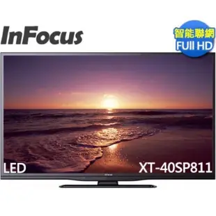 以更換全新面板IC XT-40SP811   InFocus 40吋LED連網液晶電視