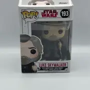 Luke Skywalker Pop! Funko Action Figure Star Wars 193 The Last Jedi Bobble New