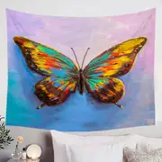 Art Painted Butterfly Tapestry