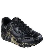 Skechers Uno - Marble Marvel Black