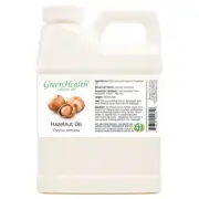 Hazelnut Carrier Oil - 16 fl oz - White Plastic Jug w/ Cap - GreenHealth