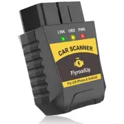 OBD2 Scanner Bluetooth for iPhone iOS Android OBDII Diagnostic Scan Tool Code...
