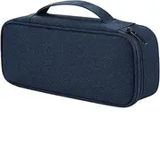 Cable Organiser Bag, Electronic Case, Electronic Bag Organiser, Universal Travel Cable, Electronic Accessories, Bag, Travel Organiser Case for Cables, Power Bank, Hard Drives, navy, Cable organiser bag
