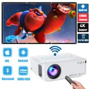 XGODY UHD Projector 5G Wifi Android Bluetooth Voice Assistant Home Theater Movie