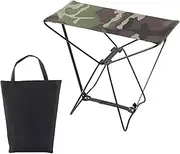 TENOL Camping Folding Stool Chair Ultralight Lightweight Outdoor Foldable Stool Folding Camp Stool for Fishing Hiking Patio Travel