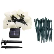 Catzon Solar Garden Lights 5M 20 LED Mushroom Shaped Waterproof for Decoration