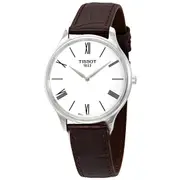 Original Tissot Tradition Thin White Dial Men's Watch T0634091601800