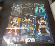 LEGO STAR WARS Buildable Figures Exclusive Poster (NEW) 2016