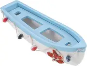 ABOOFAN Nautical Boat Model Decor Mediterranean Style Mini Boat Figurine for Home Office