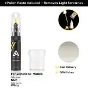 Touch Up Paint For Leyland All Models NND White With Polish Paste