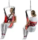 Fushida Hoyer Lift Sling,Commode Patient Lift Slings Medical Transfer Sling f...