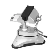 Adjustable Fixed Electric Small Table Bench Vise 360 Rotatable Grinder Rotary