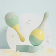 Maraca Toy Shaker Musical Instrument Rattle Hand Percussion Sand Hammer For