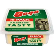 Bega Tasty Cheese Slices 250g