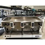 Awesome White Cheap 3 Group Wega Atlas Commercial Coffee Machine