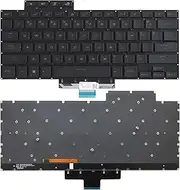 Replacement Backlit Keyboard for ASUS ROG G15 GA503 GA503Q GA503QS GA503QR GA503QM Zephyrus M16 GU603 GU603H GU603Z Laptop, US Layout Backlight Keyboard, Black