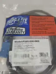 Tripp Lite P580-006-8K6 6ft DisplayPort 1.4 Cable 8K UHD @ 60 Hz M/M