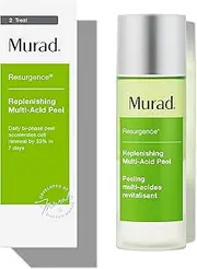 [Murad] Replenishing Multi-Acid Peel - Resurgence AHA/BHA Salicylic and Glycolic Acid Peel - Skin Renewing Face Peel - Daily Facial Peel Skin Care Treatment