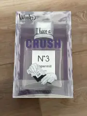 Wink Peppermill Grinder Crush #3 Perfume Glass Bottle Salt Pepper Grinder Quirky