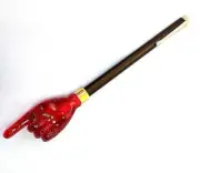 Telescopic Presentation Hand Pointer with Ball Pen & Pocket Clip