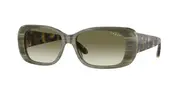 Vogue Eyewear VO2606S Polarized 30728E Women’s Sunglasses Green Size 55