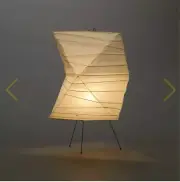 AKARI 26N Isamu Noguchi Shade & Stand Cord Set Handcraft Washi Lamp 100V