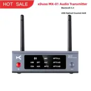 xDuoo MX-01 Wireless Bluetooth 5.3 Audio Transmitter USB/Optical/Coaxial/AUX