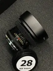 Canon EF Sigma Cine MC 28mm f/2.8 Wide Angle Cinemod for Canon EF BTF Lenses