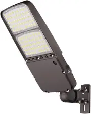 300W/240W/200W LED Parking Lot Light Outdoor 45000LM, 100-277V Dusk to Dawn IP65