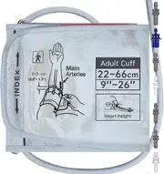 2025 Latest Model XXXL Blood Pressure Cuff 9-26 Inches (22-66cm) Extra Large Size For Accurate Readings