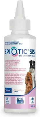 VIRBAC EPIOTIC SIS EAR CLEANSER for DOGS 237ML