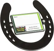 Stubbs Horseshoe Nameplate (UK Size: One Size) (Black)