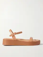 [Ancient Greek Sandals] Ancient Greek Sandals - Irida Leather Sandals - Tan - IT40 IT 40 Brown