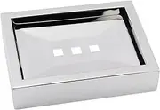 ACA International 137mm Shower Soap Dish Tray Stainless Steel 304 Wall Mounted Silver Chrome Square
