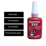 Screw Locking Agent Thread Seal Lock Glue Screw Glue Anti-loose Anti-slip 222 Anaerobic