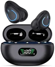 Open Ear Bone Conduction HeadphonesTrue Wireless Bluetooth 5.3 Lightweight Co...