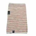 Multicolor and Textured Bath Rug Gray Threshold New