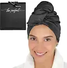 Microfiber Hair Towel Wrap for Women - Gift and Travel - Smooth like Silk