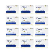 12x Dove 90G Beauty Moisturising Cream Bar Soap for Soft Smooth Sensitive Skin