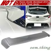 2019up Fit FOR TOYOTA Corolla Auris E210 Rear Trunk Spoiler B Type Painted #1F7